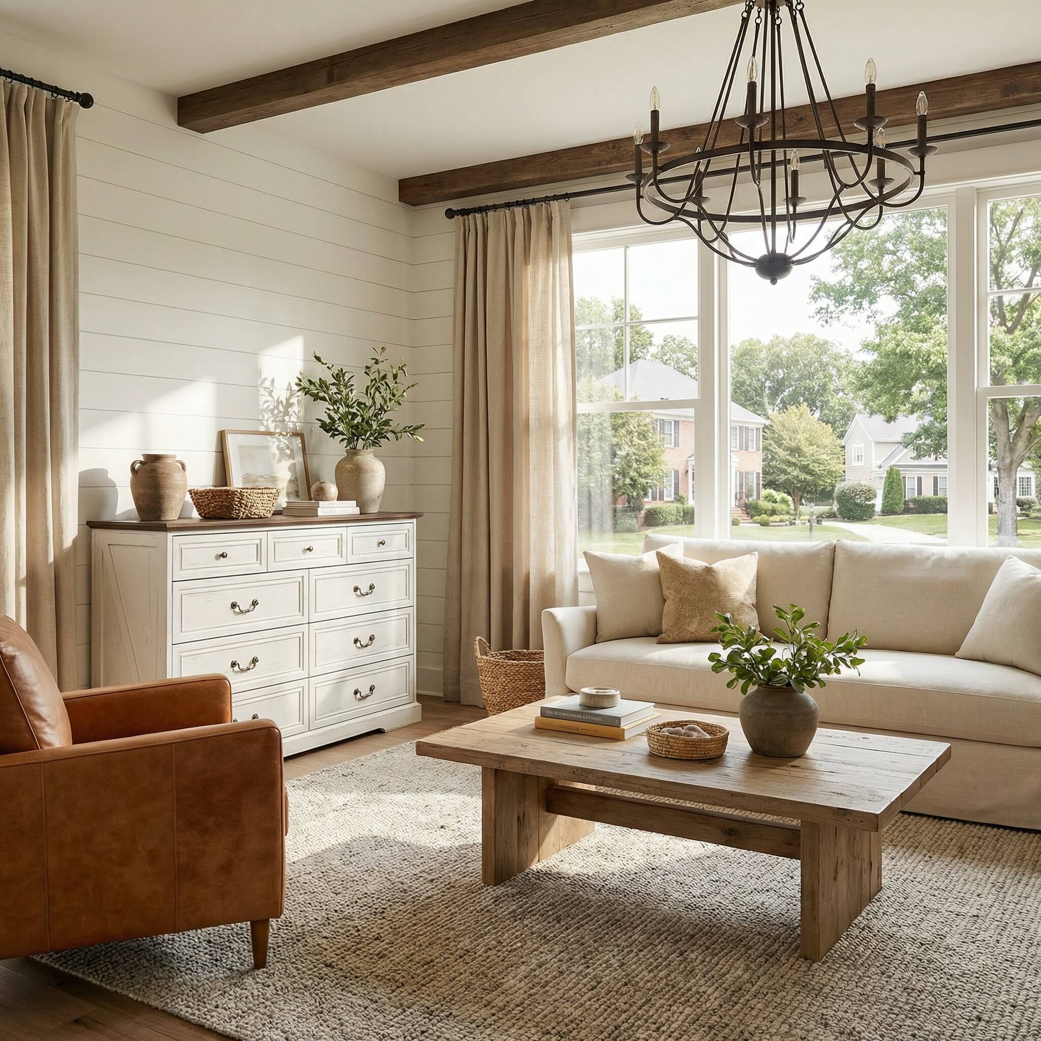 Alt View 9. FUFU & GAGA - Classic 9-Drawer Dresser Chest-Large Bedroom Storage Tower with 3 Small & 6 Large Drawers Clothes Organizer for Bedroom - Distressed white.