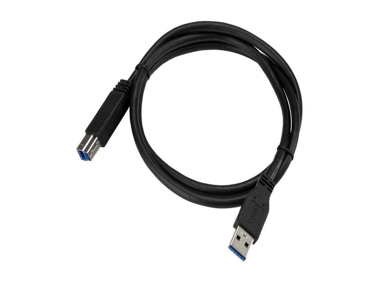 Alt View 4. StarTech.com - StarTech.com 1m Certified SuperSpeed USB 3.0 A to B Cable - M/M.