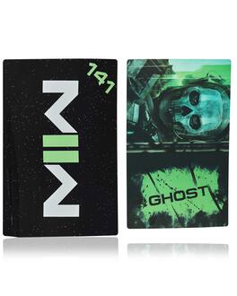 MobileSentrix - Call Of Duty/Ghost - PlayStation 5 PS5 Compatible Faceplate Covers (1000/1100/1200) - Black/Green