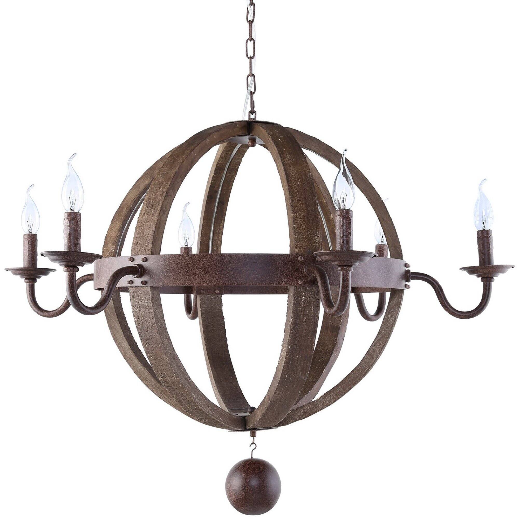 Left. Modway - Catapult Chandelier by Modway - Antique Brass.