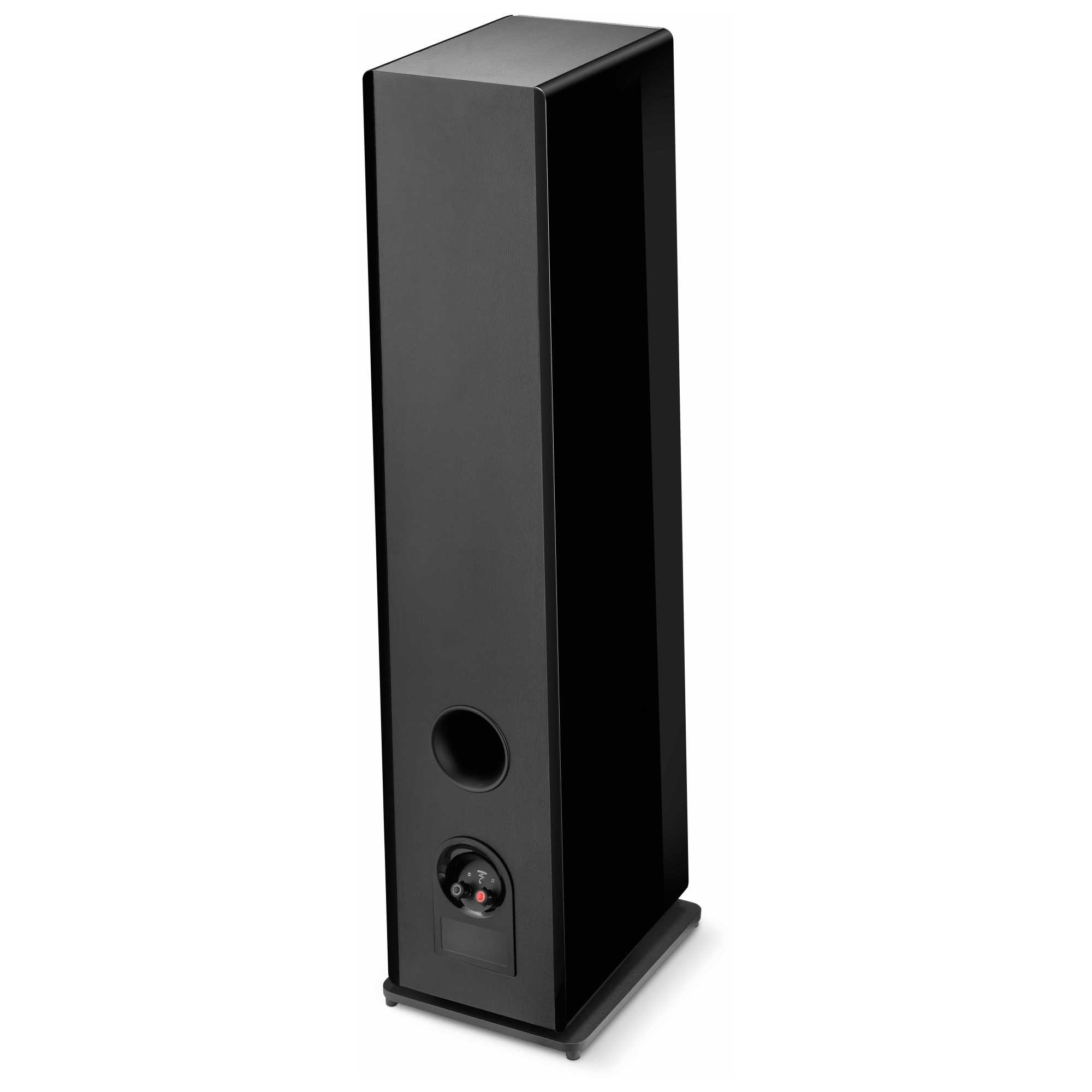 Alt View 10. Focal - Focal Vestia No3 Slender 3-Way Floorstanding Loudspeaker finished in Black - Sold Individually - Black/Gray.