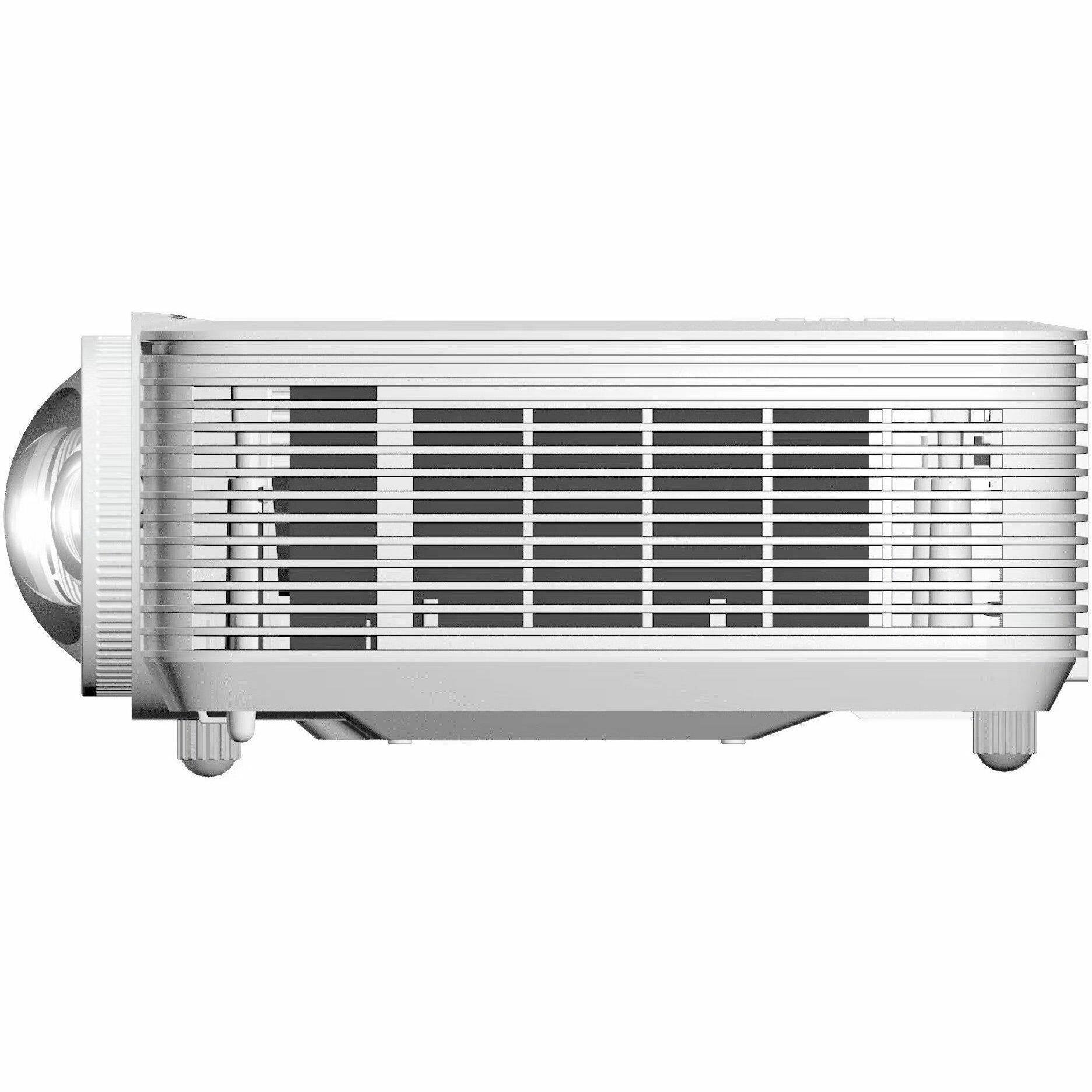 Alt View 2. InFocus - InFocus Genesis IN0024ST 3D Short Throw DLP Projector - 16:9 - Portable - 1024 x 768 - Front - 1080p - 15000 Hour Normal - Unknown.