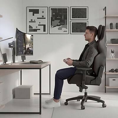 Alt View 8. Sharper Image - Sharper Image SGX300 Ergonomic Racing Gaming Chair - Red.