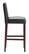 Alt View 11. Serta - Liam 29.5" Leather Bar Wood Stool Set of 2 - Dark Brown.