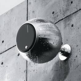 Gallo Acoustics - A’Diva Habitat 5" IP66 Weatherproof Outdoor Spherical Speaker – Single - Stainless Steel