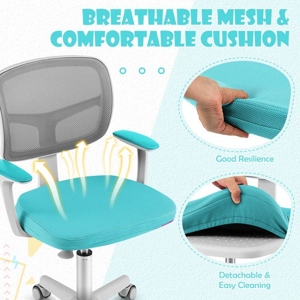 BREATHABLE MESH & COMFORTABLE CUSHION

- Good Resilience
- Detachable & Easy Cleaning