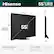 Hisense 55" UR8
W 48.3" D 2.3" H 28.1"
Adjustable Stand Height 29.4" or 30.6"
55" CLASS D 10.4"
VESA Wall Mount Size 400x400 mm (M6)
Product Weight:
With stand: 40.1 lbs
Without stand: 33.1 lbs