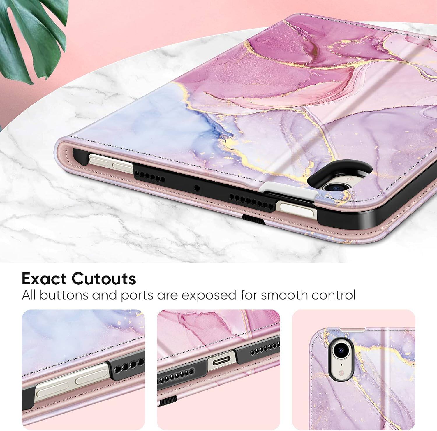Exact Cutouts  
All buttons and ports are exposed for smooth control