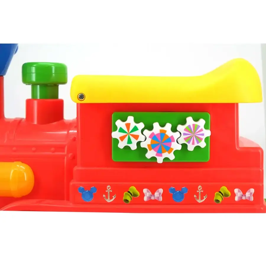 Alt View 15. Kiddieland - Disney Mickey Mouse 2-in-1 Battery-Powered Ride-on Choo Choo Train.