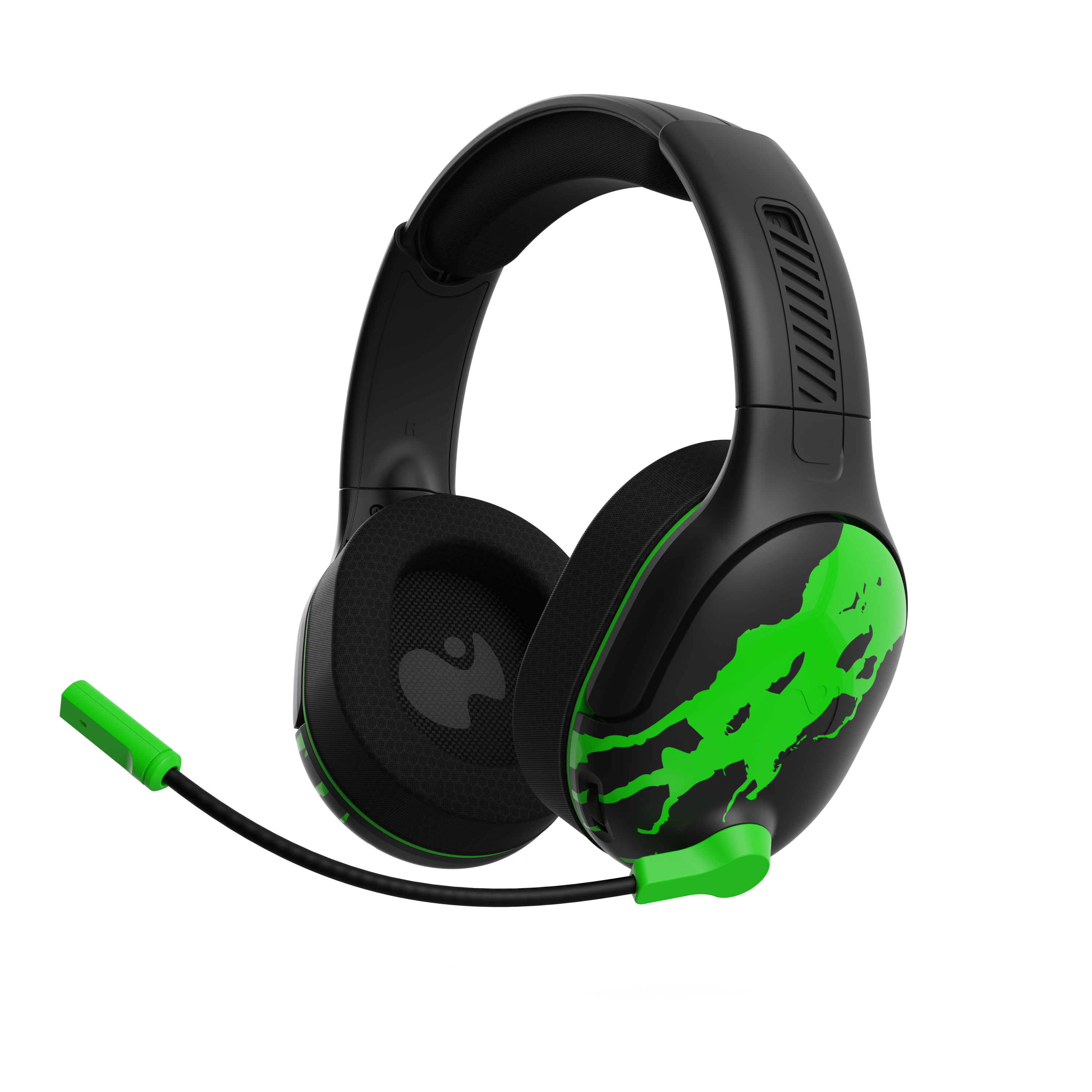 Angle. Performance Designed Prod - Airlite Pro Wireless Headset - Jolf Green.