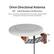 Omni-Directional Antenna
360° Signal Reception, No Blind Zone
There is no need to repeatedly rotate the antenna, forget troubles. Saving time and enjoy the moment of happiness.