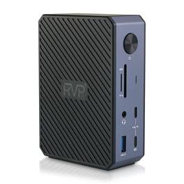 RVP+ - Refurbished Excellent - Docking Station 3 Monitors 14-in-1 85W Laptop-Charging PD 18W - Black