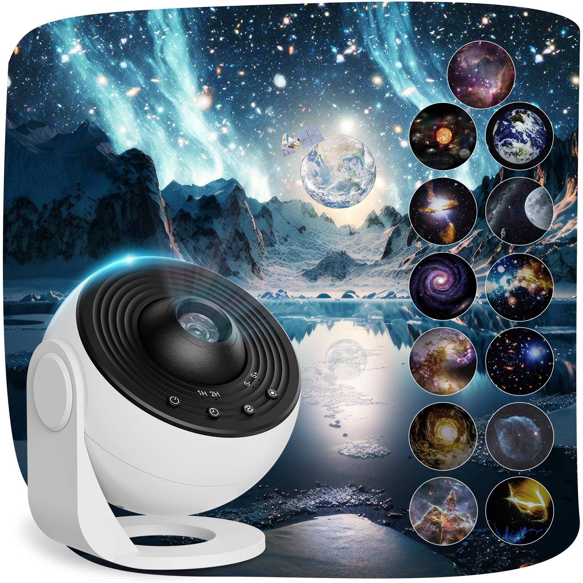 Front. The Best Inks - Planetarium Projector Pro For Bedroom 13 In 1 Star Galaxy Light Ceiling Night Milky Way Mood Lighting With Timer Led - Default.