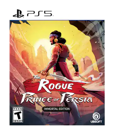 PS5 The Rogue Prince of Persia Immortal Edition T ESRB Ubisoft - T (Teen 13+)