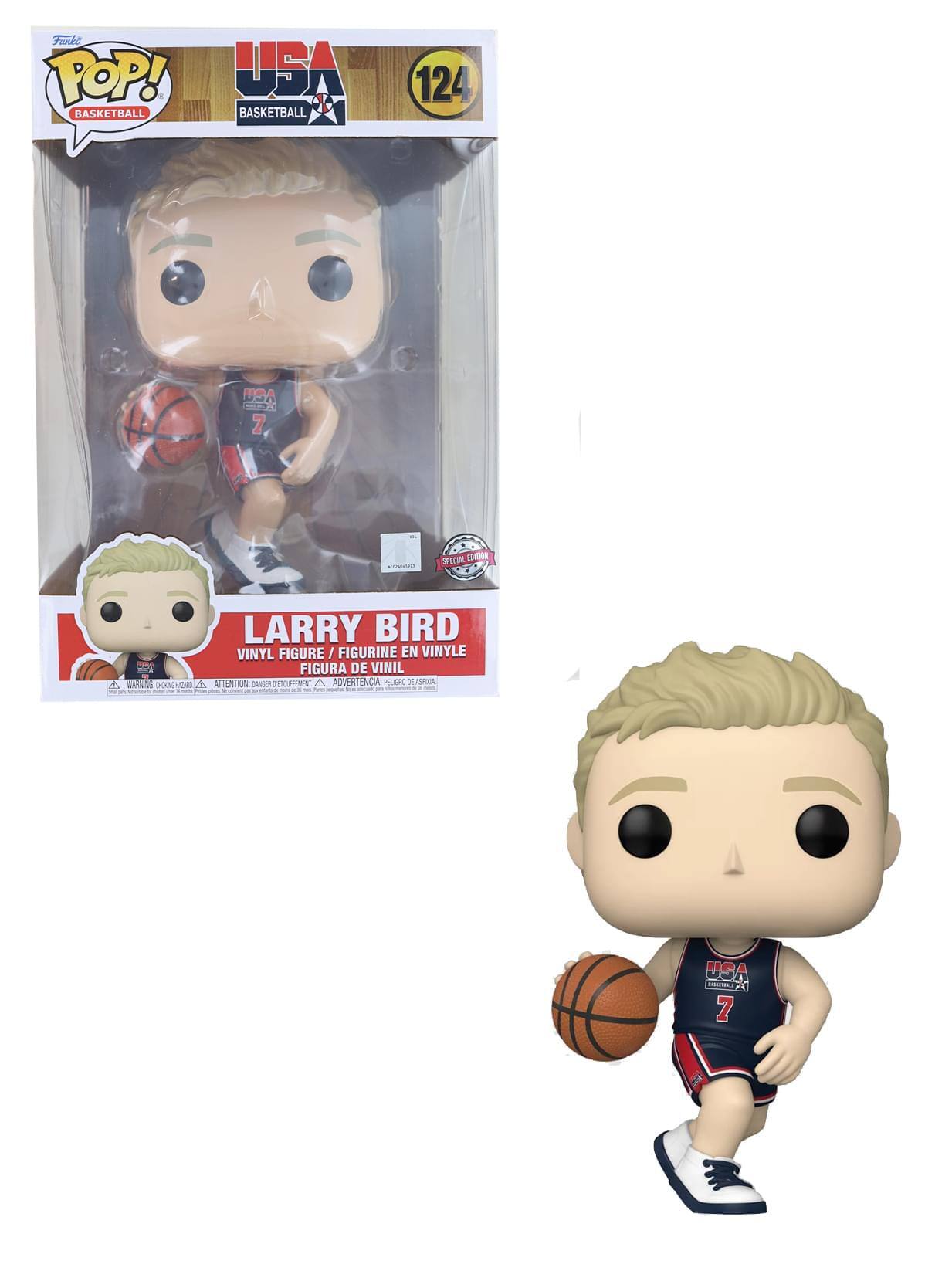Fanke POP! USA BASKETBALL BASKETBALL 124 USA 7 SPECIAL LOTTO LARRY BIRD VINYL FIGURE / FIGURINE EN VINYLE SA DE VINIL FIGURA DE VINIL