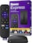 Roku - Express | Streaming Media Player with Standard Remote (no TV controls) - Black