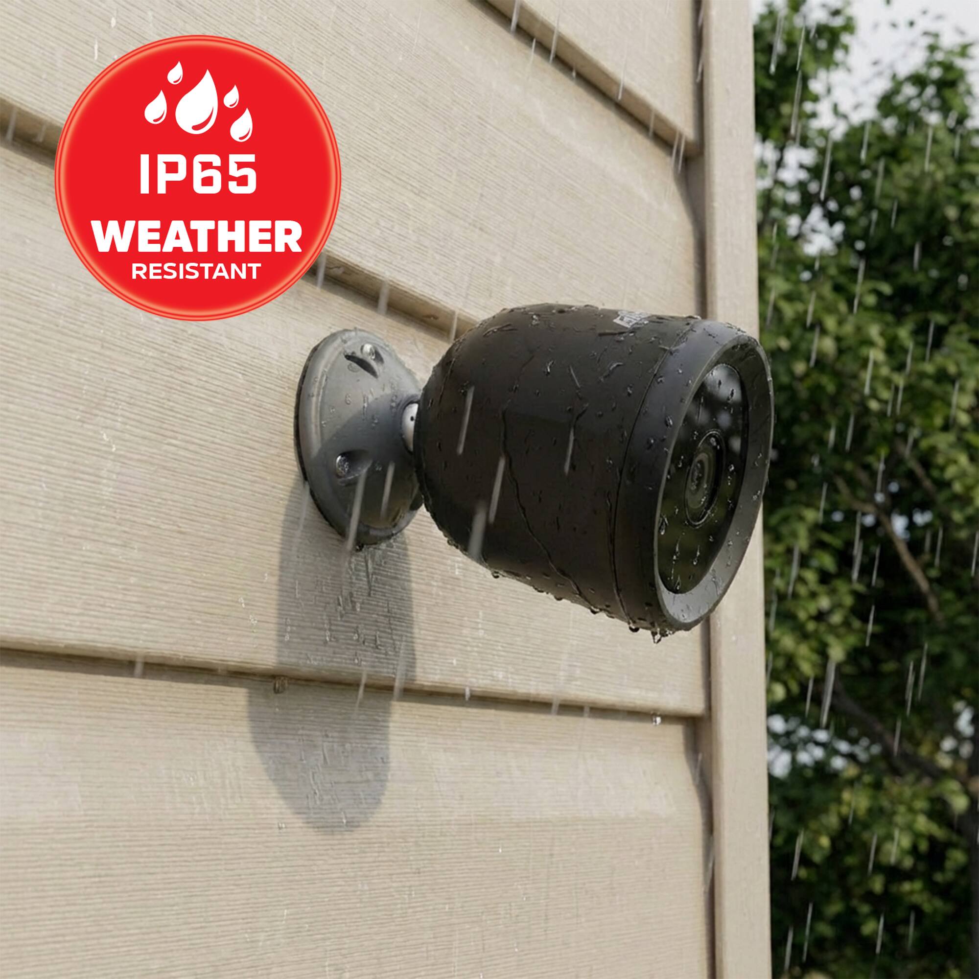 IP65 WEATHER RESISTANT