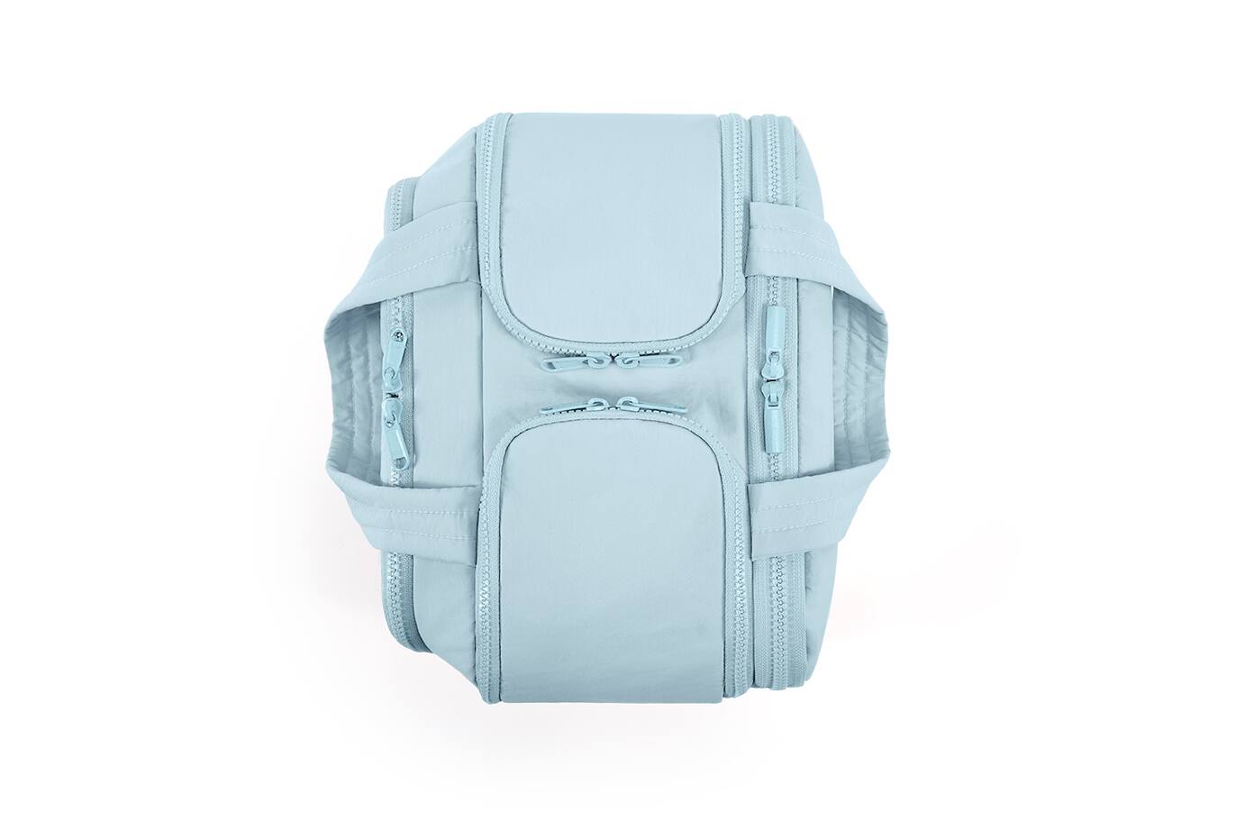 Alt View 1. Bagsmart - Large Capacity Toiletry Bag, Multi-Compartment Cosmetic Organizer with Wet Pocket for Travel & Daily Use - Light Blue.