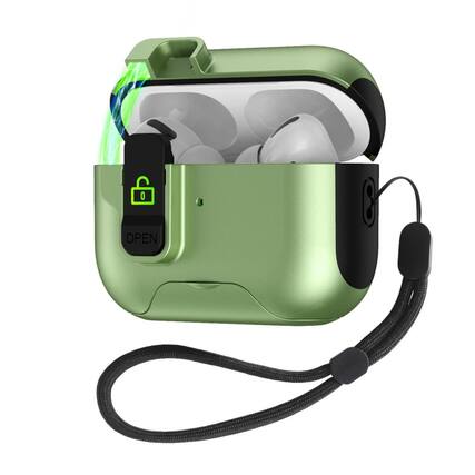 Front. Stock Preferred - For AirPods Pro 3rd Gen. 2025 Case with Kickstand Phone Holder - ArmyGreen.