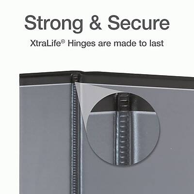 Strong & Secure  
XtraLife® Hinges are made to last