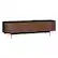 Angle. Camden&Wells - Dina TV Stand for Most TVs up to 75" - Obsidian/Warm Walnut.