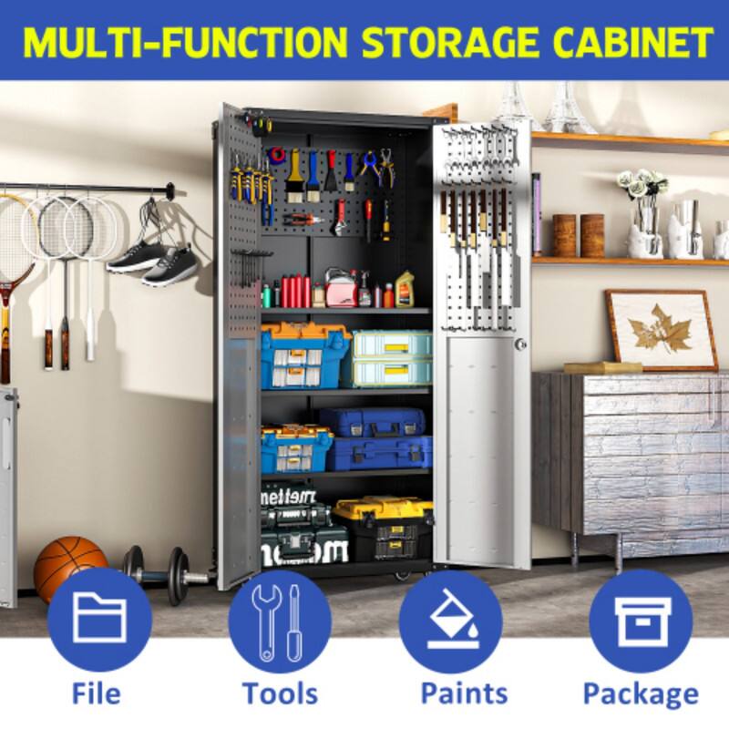 MULTI-FUNCTION STORAGE CABINET

- File
- Tools
- Paints
- Package