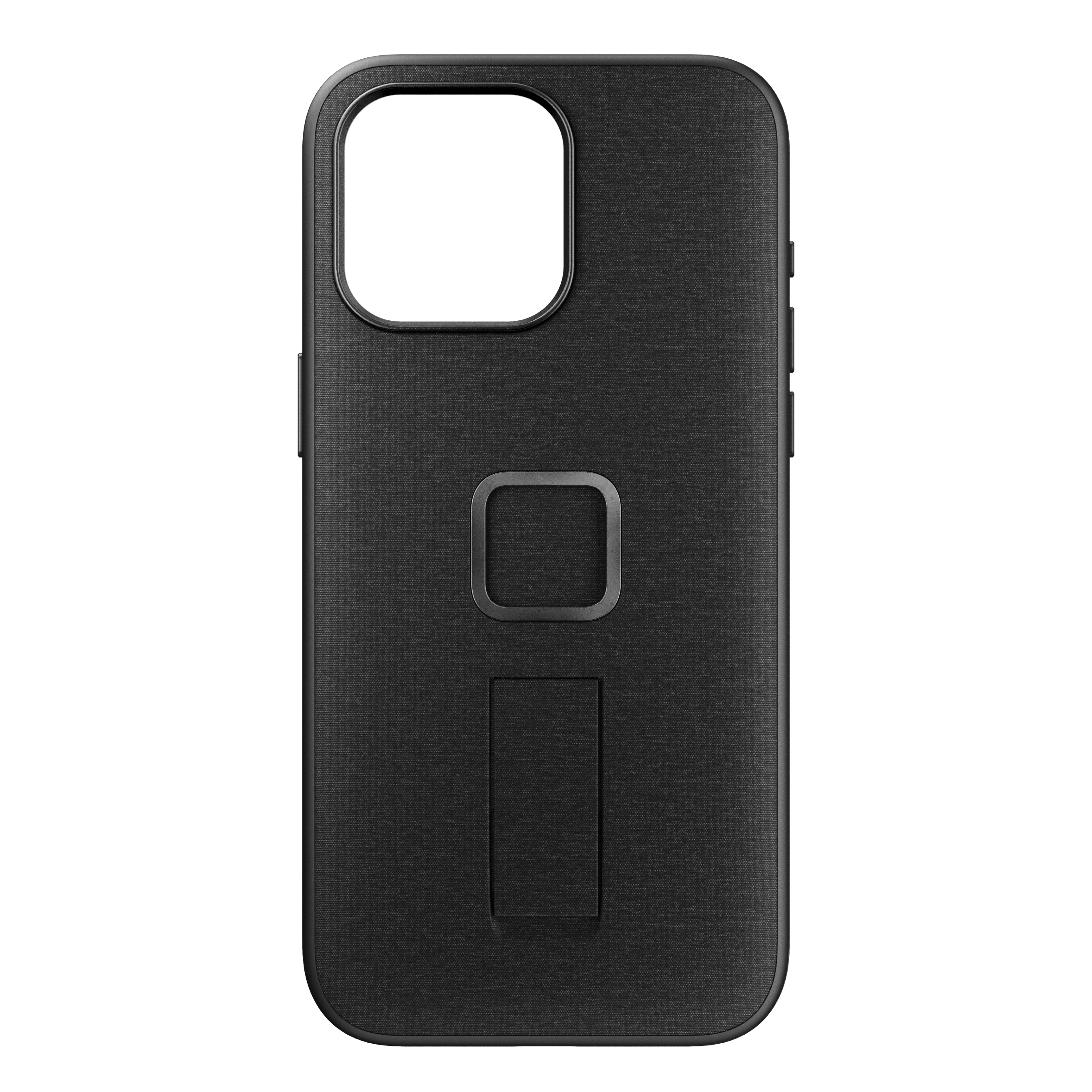 Front. Peak Design - Everyday Loop Case v2 for iPhone 15 Pro Max - Charcoal.