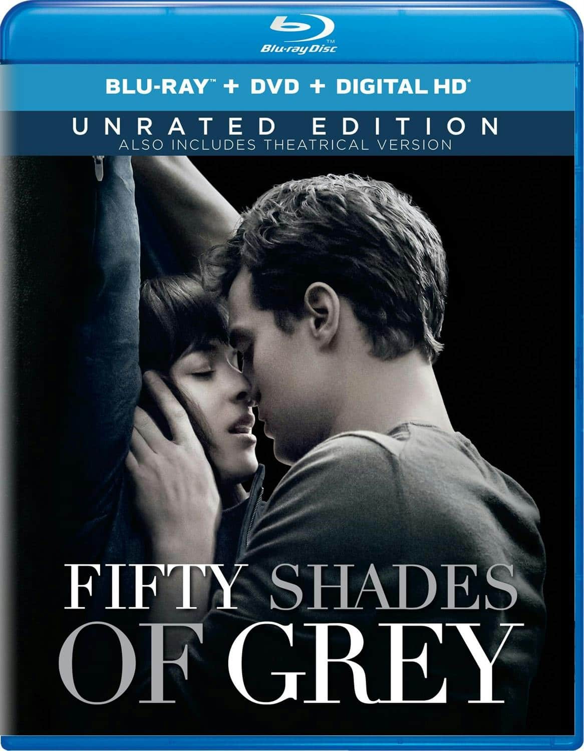 Fifty Shades of Grey (Unrated Edition DVD + Digital) [Blu ray