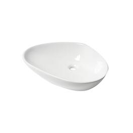 Alfi - 23" Fancy Above Mount Ceramic Sink - White