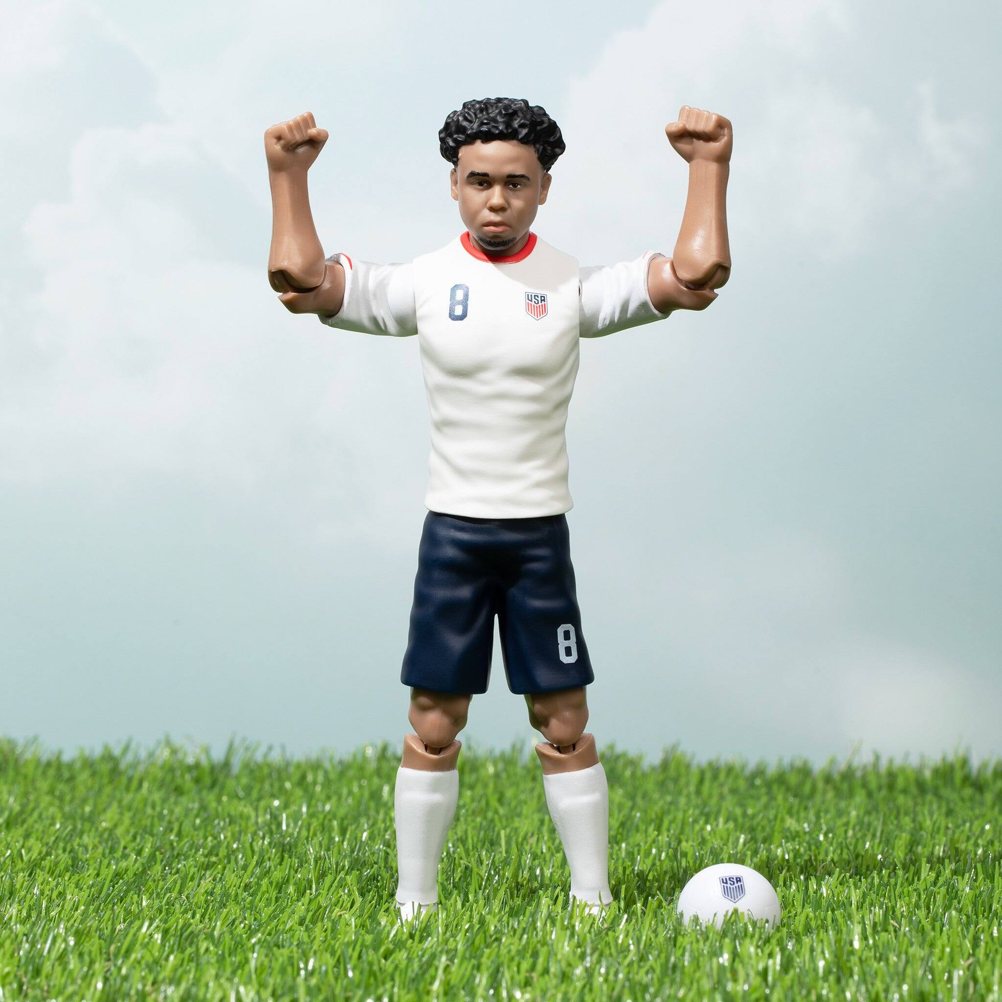 Alt View 3. Banbo Toys - Banbo Toys SOCKERS USMNT Weston McKennie 8" Collectible Soccer Action Figure.
