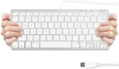 esc F1 F2 F3 F4 F5 44 F6 F7 F8 F9 F10 F11 MACALLY del F12 PrtSc - , ! 1 2 # 3 $ 4 % 5 ^ 6 & 7 * 8 9 ) 0 + = delete Q W E R T Y U I O P { } A S D F G H J K L : ; " Z X C V B N M < > ? / alt fn control option cmd cmd option home pgup pgdn end