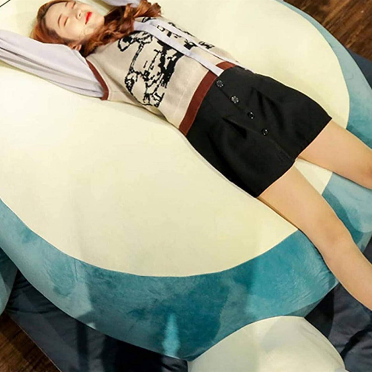 PO3TICJUNKI3 - Storage Giant Bean Bag Chair Cover Large Size Unstuffed Animal Cat Plush For Holiday Birthday Gifts sleep S - Sleep style