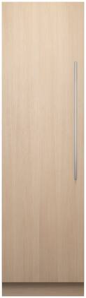 Fisher & Paykel - 11.9 cu ft 24 in Panel Ready Column Freezer Ice Only LH - Custom Panel Ready