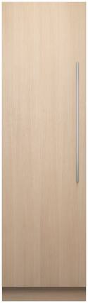 Front. Fisher & Paykel - 11.9 cu ft 24 in Panel Ready Column Freezer Ice Only LH - Panel Ready.