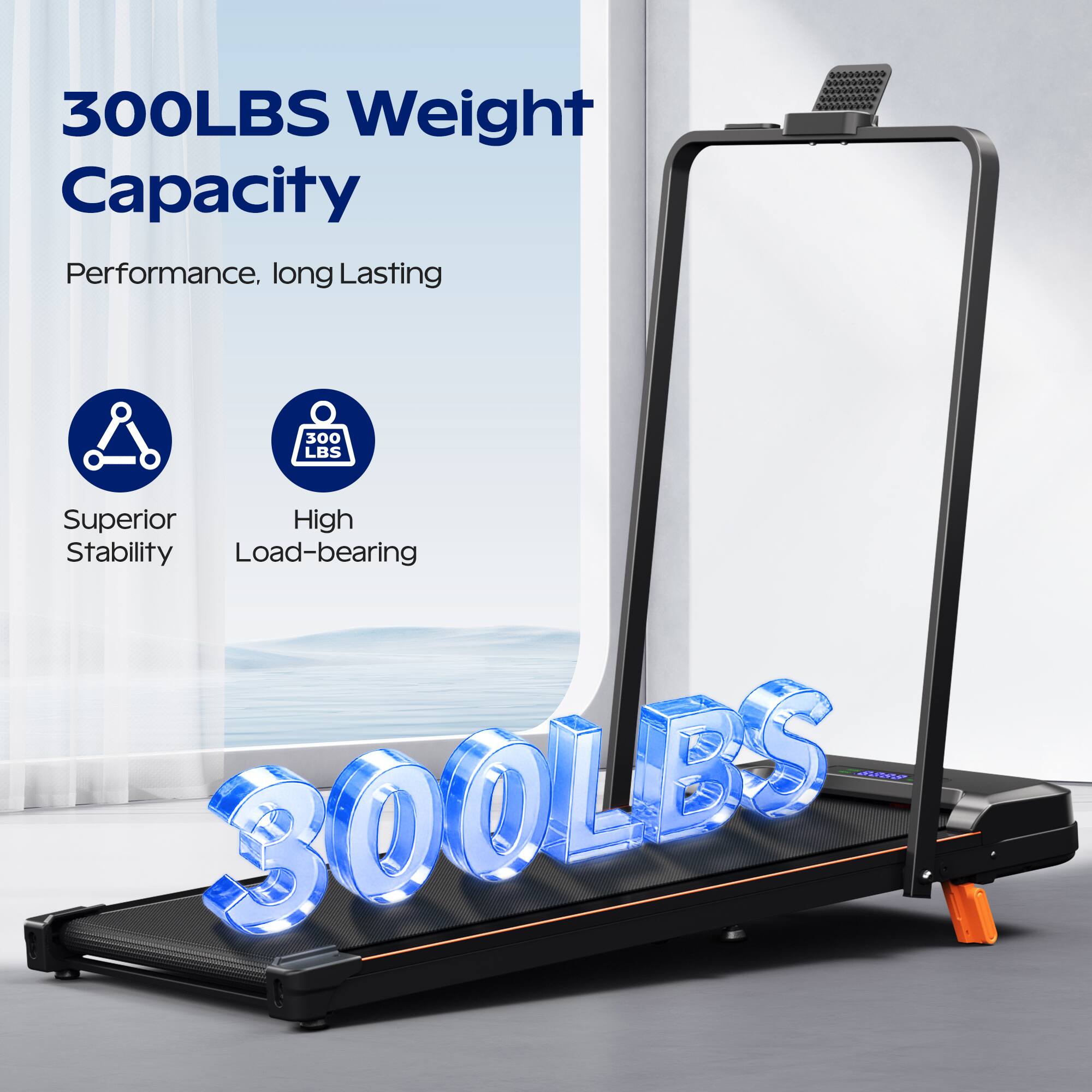 300LBS Weight Capacity  
Performance, long Lasting  
Superior Stability  
High Load-bearing  
300LBS
