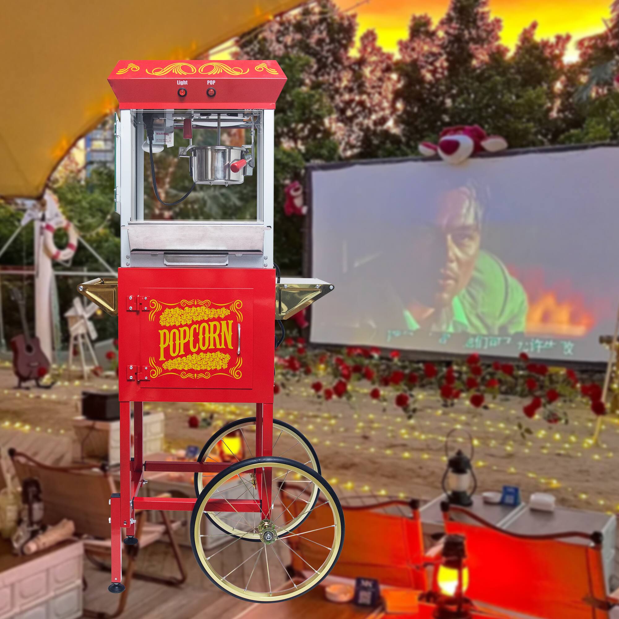 Sure, here is the corrected and grouped text from the image:
- Light
- POP
- POPCORN