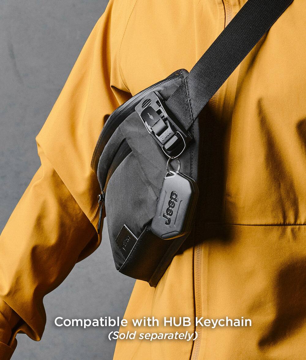 DULL Jeep Compatible with HUB Keychain (Sold separately)