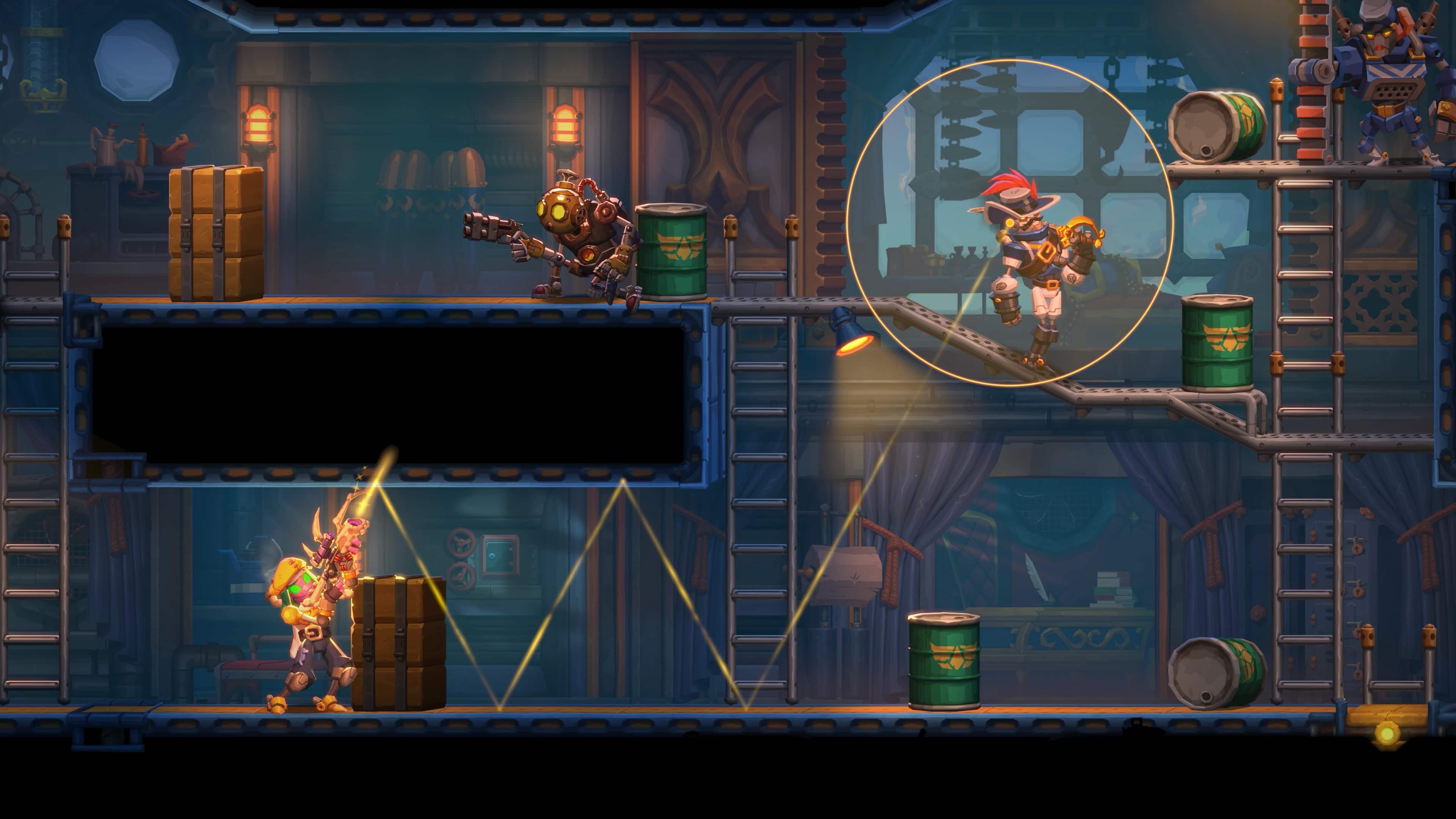 Back. Fireshine Games - SteamWorld Heist II.