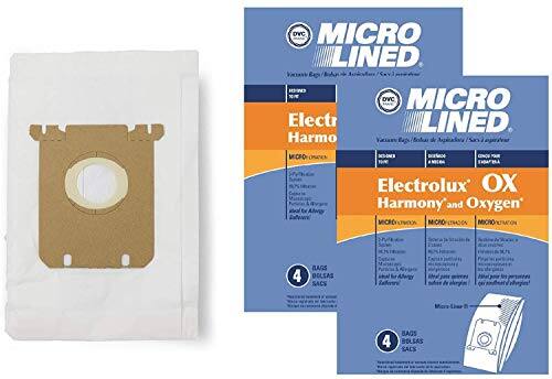 DVC MICRO LINED  
Electrolux OX Harmony and Oxygen  
MICRO LINED  
4 BAGS  
BOLSAS  
SACS