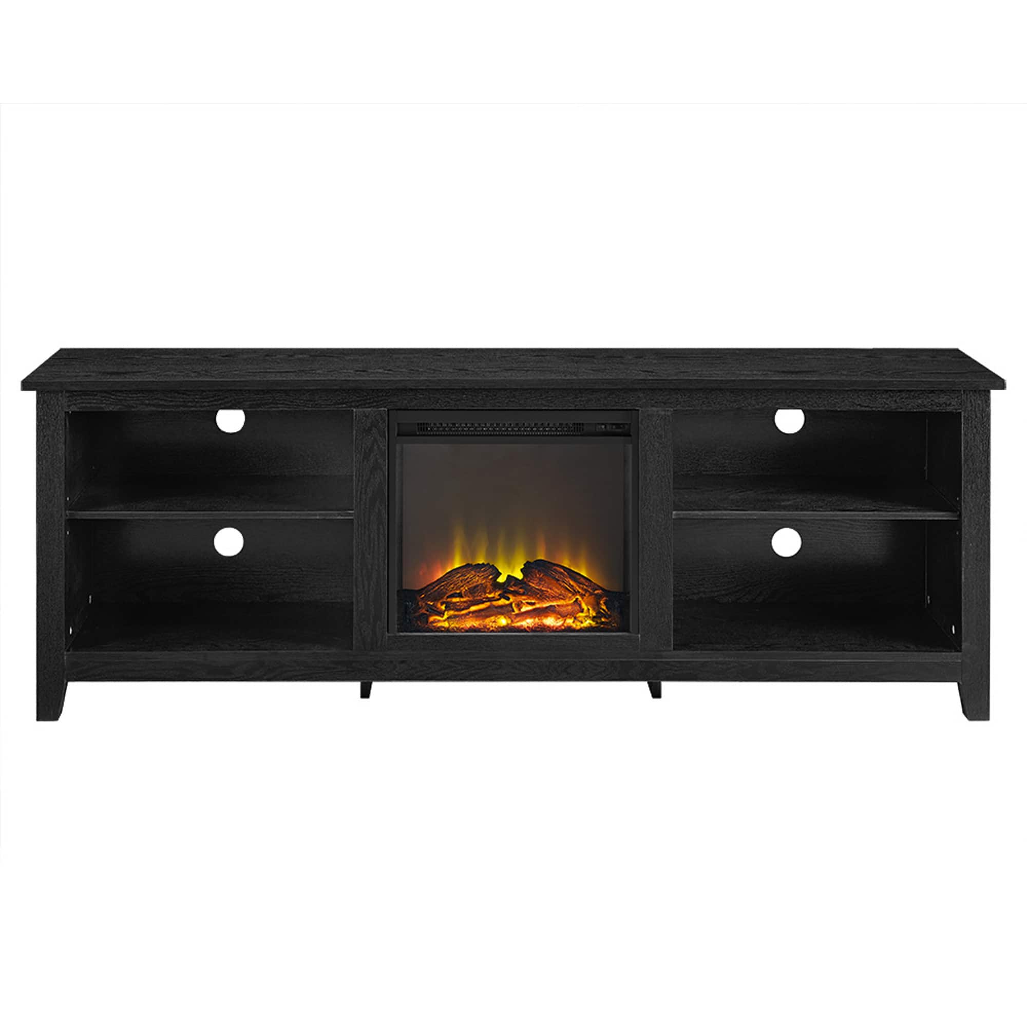 Walker edison fireplace tv stand best buy discount