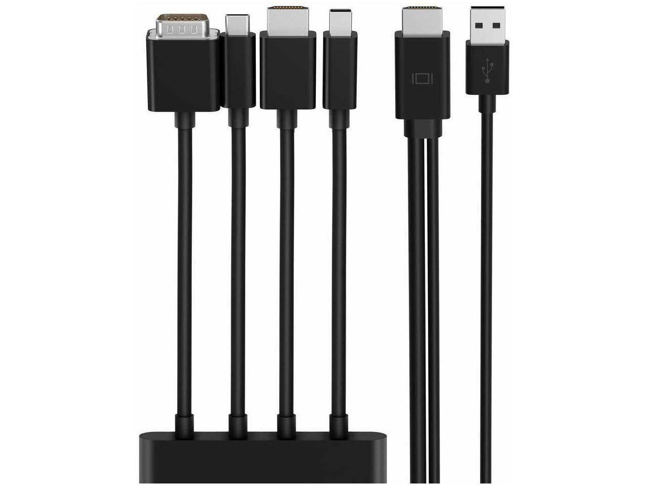 Alt View 9. Belkin - BELKIN COMPONENTS B2B166 MULTIPORT TO HDMI DIGITAL AV ADAPTER - Black.