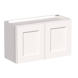 Boyel Living - 30-in W x 18-in H x 12-in D Shaker RTA Kitchen Wall Cabinet with Soft-Close - White Shaker