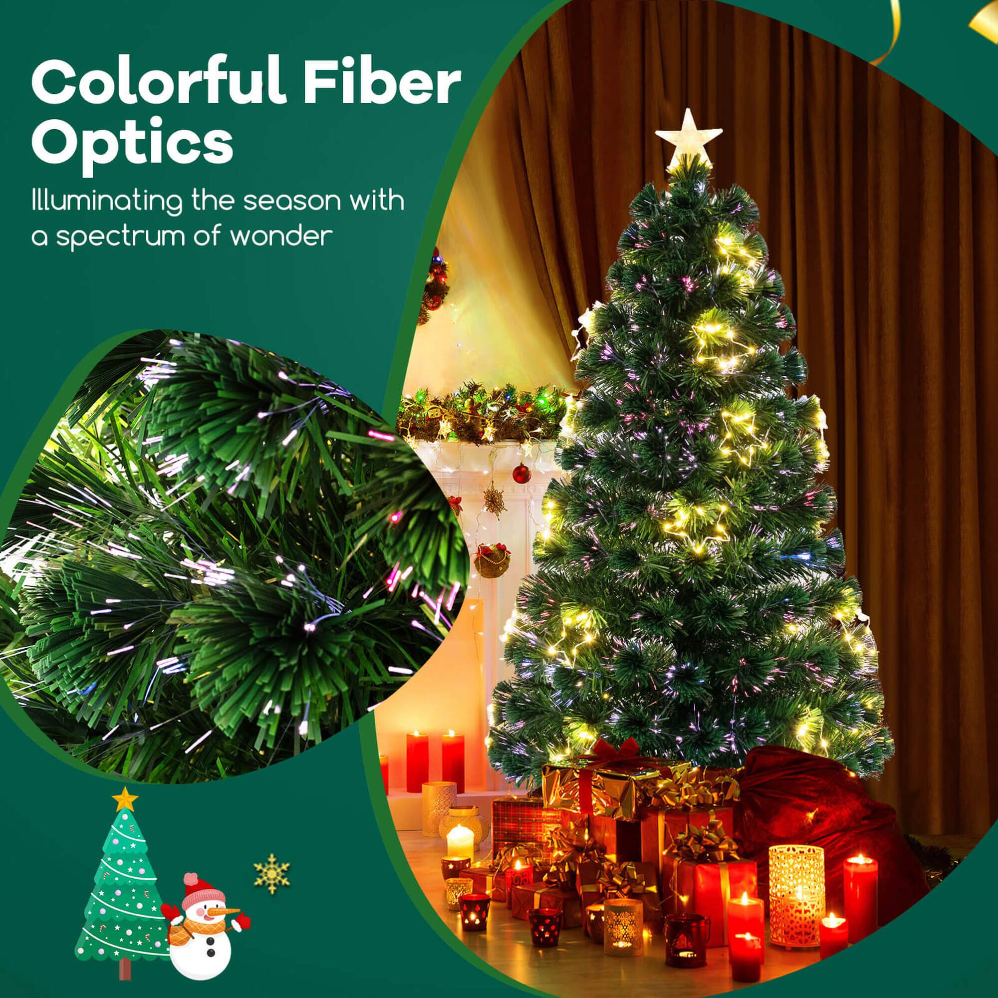 Colorful Fiber Optics  
Illuminating the season with a spectrum of wonder