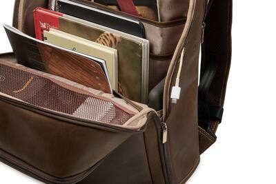 Luxorro 13 Inch Backpack - Brown Luxorro 13 Inch Backpack - Brown