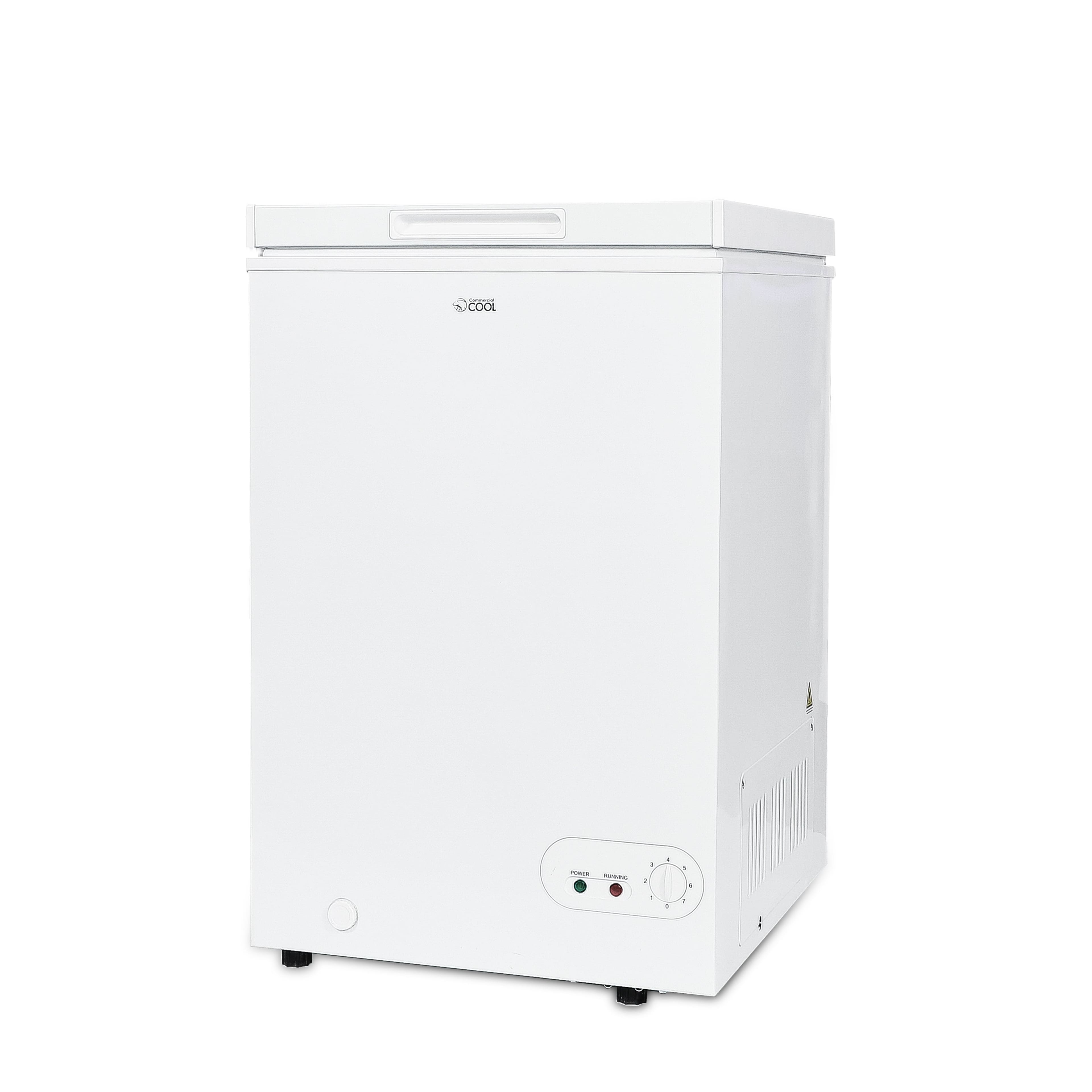 Commercial Cool - 3.5 Cu. Ft. Chest Freezer, CCFE356 - White