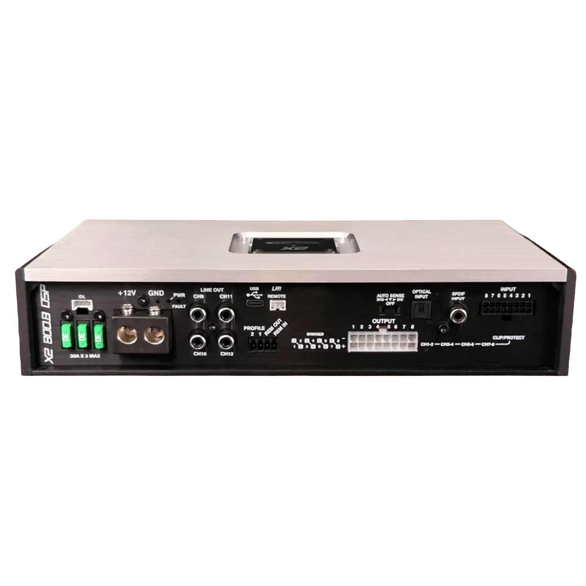 ARC Audio X2 800.8 DSP Multi Channel DSP Amplifier (Eight Channels