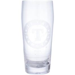 The Memory Company - Texas Rangers 16oz. Clubhouse Pilsner Glass - Multicolor
