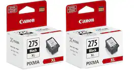 PG-275XL 2-Pack Black Ink Cartridge Set Canon PG275XL 275XL 275-XL