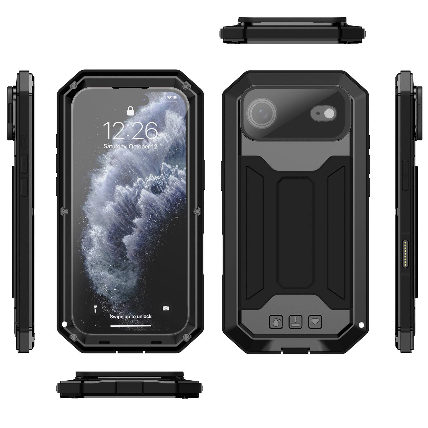 12:26 Saturday, October 12

Swipe up to unlock
