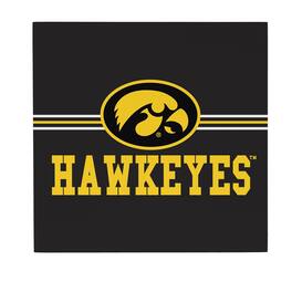 Evergreen Enterprises - Iowa Hawkeyes 12" x 12" Wood Wall Sign - Multicolor